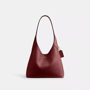 Coach Brooklyn Shoulder Bag 28"- Small Burgundy